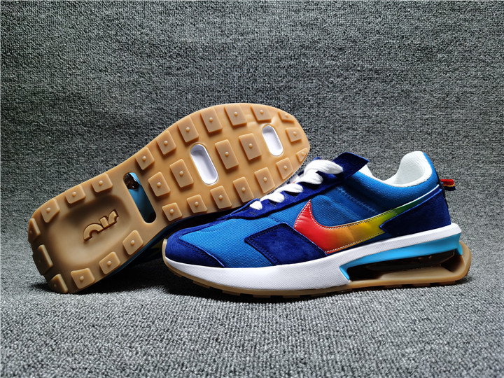 Nike Air Max 270 Low Blue Yellow Red White Shoes - Click Image to Close